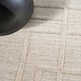 nourison ck045 impressions imp01 silver rug