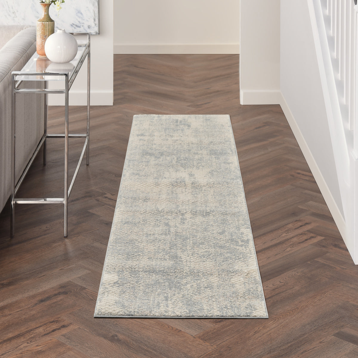 nourison exhale exl01 light grey rug