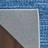 nourison nourison washables nwb03 blue rug