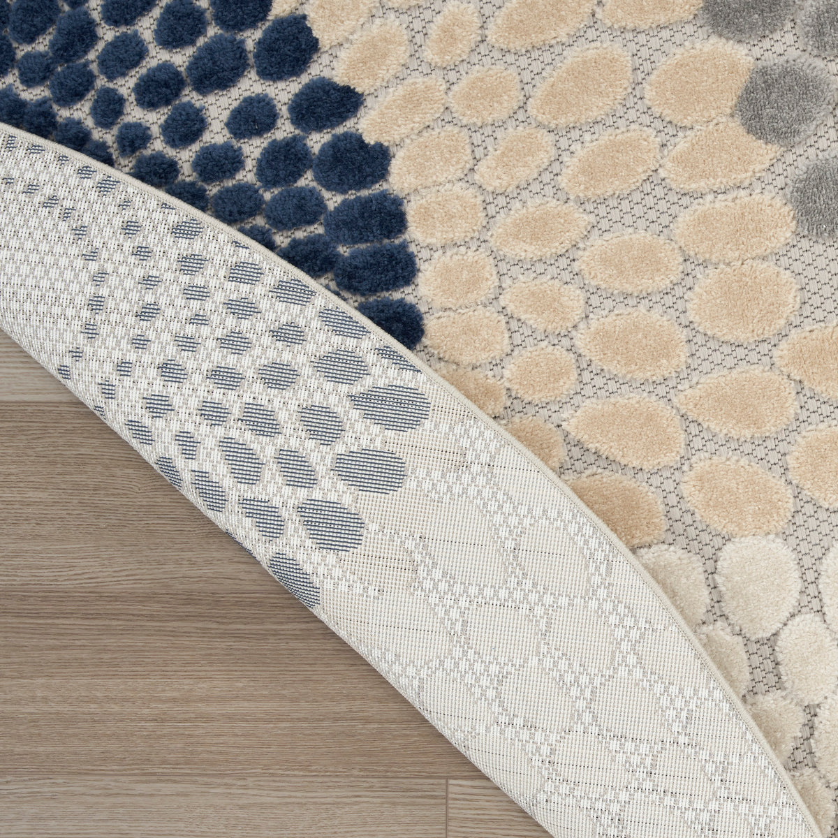 nourison aloha alh29 blue grey rug