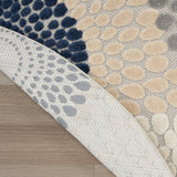 nourison aloha alh29 blue grey rug