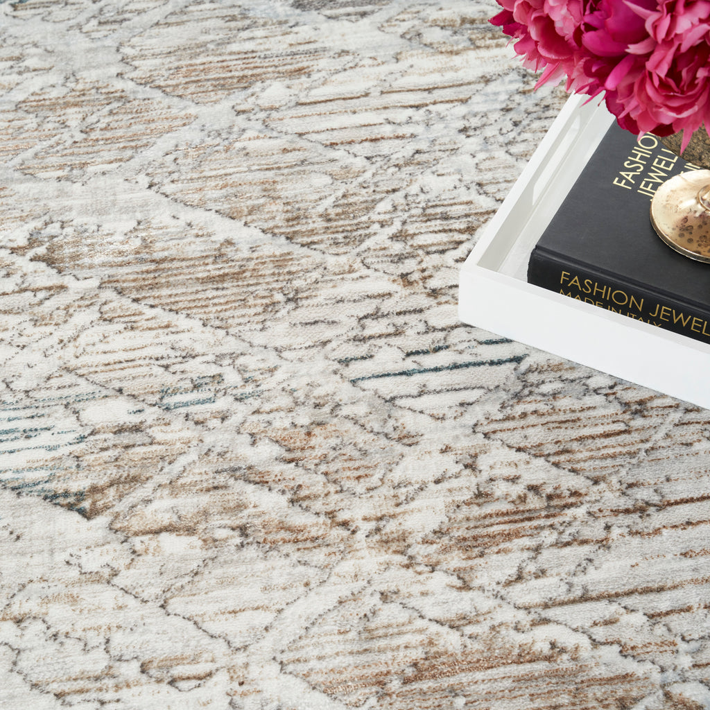 nourison glitz glz11 grey multicolor rug