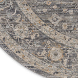 nourison lynx lnx03 slate multicolor rug