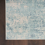 nourison astra machine washable asw07 blue ivory rug