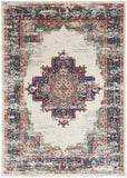 nourison passion psn03 ivory blue rug