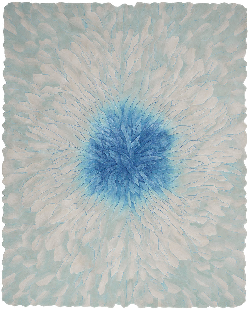 nourison prismatic prs39 blue rug