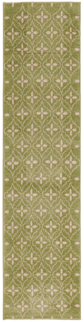 nourison nourison essentials nre04 green ivory rug