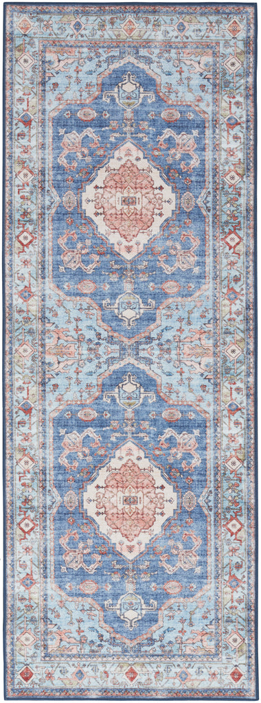 nourison fulton ful11 blue rug