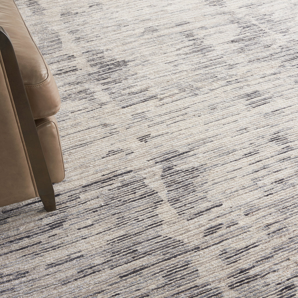 nourison ocean ocp03 cream charcoal rug