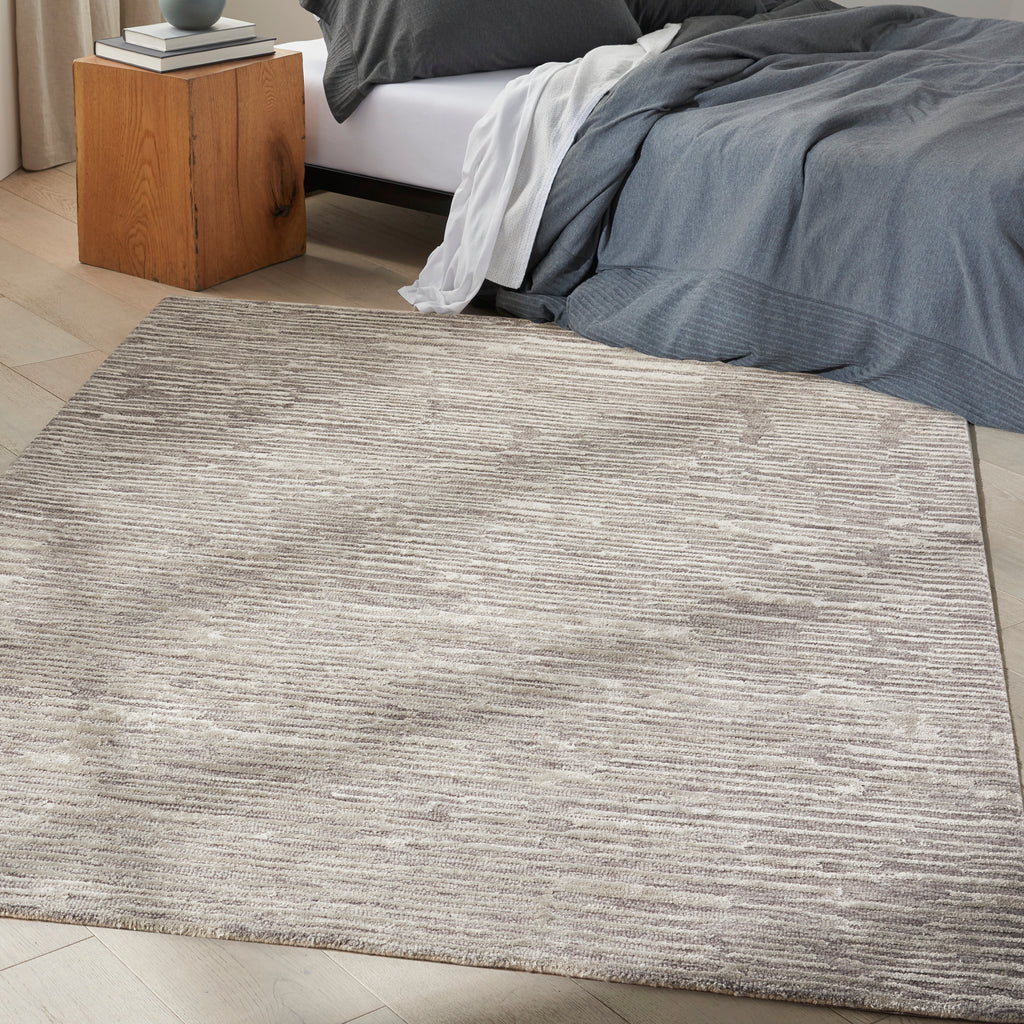 nourison ck010 linear lnr01 grey rug