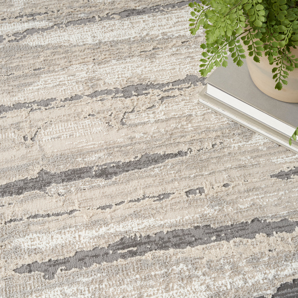 nourison sustainable trends sut03 ivory multicolor rug