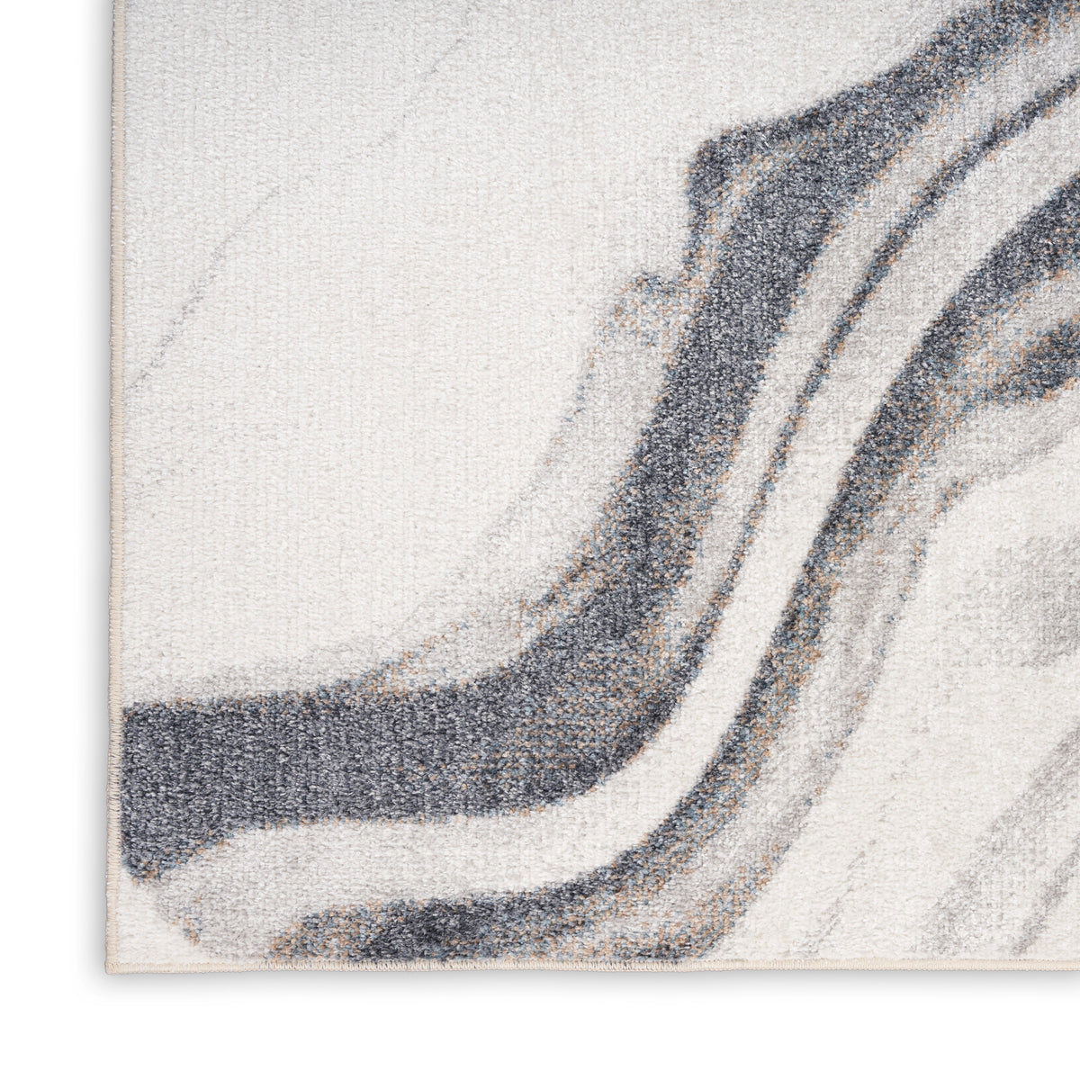 nourison astra machine washable asw15 ivory grey rug