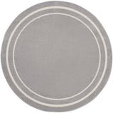 nourison nourison essentials nre02 grey ivory rug