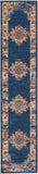 nourison passion psn03 navy rug