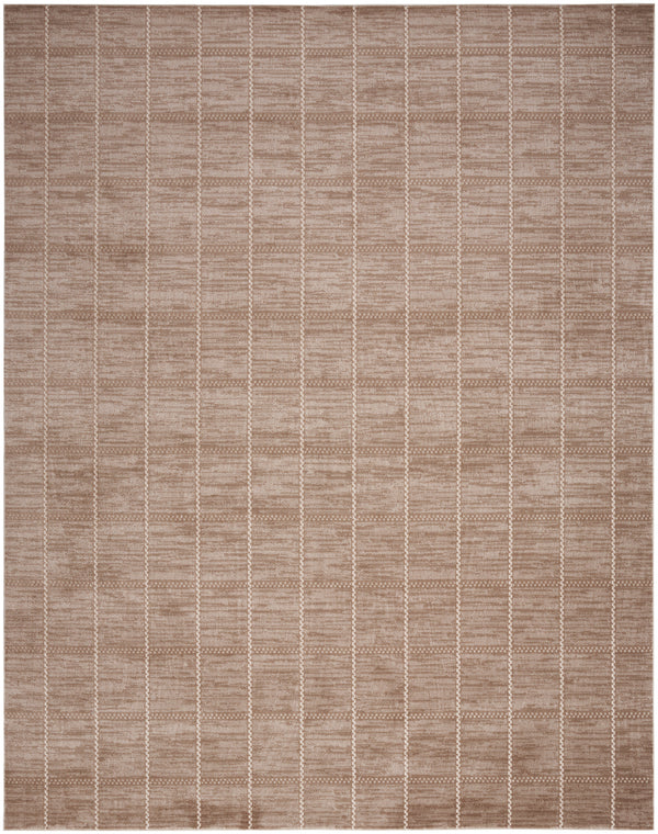 nourison serenity home srh05 mocha ivory rug