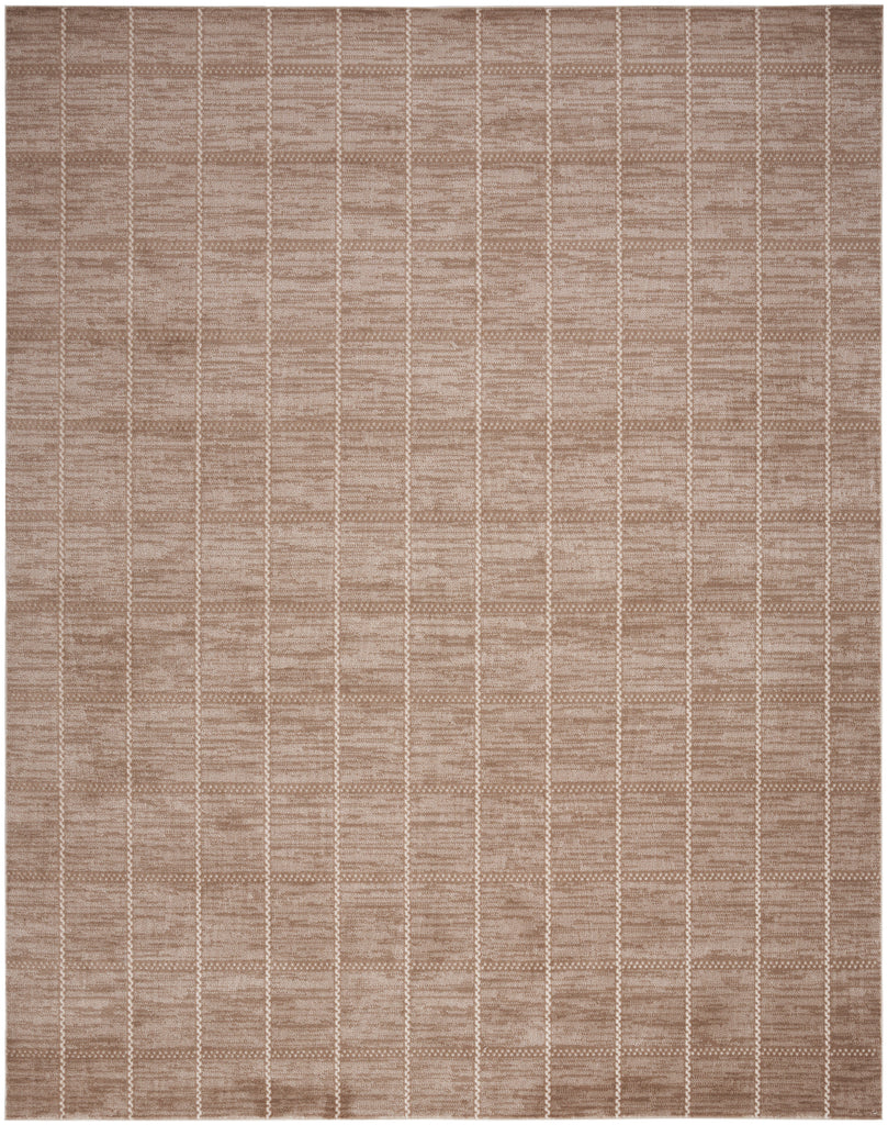 nourison serenity home srh05 mocha ivory rug