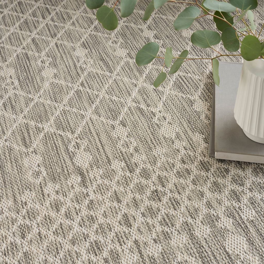 nourison positano pos02 light grey rug