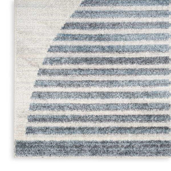 nourison astra machine washable asw03 ivory blue rug