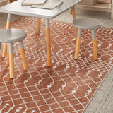 nourison astra machine washable asw10 copper rug