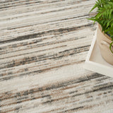 nourison serenity home srh03 ivory beige rug