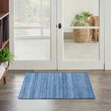 nourison interweave iwv01 denim rug