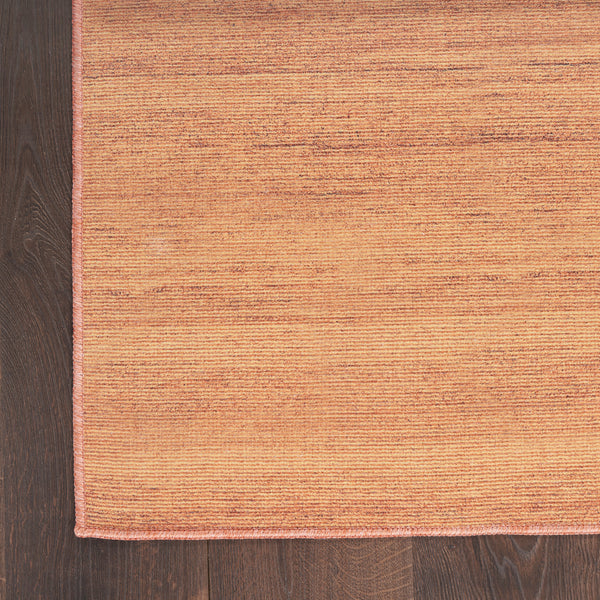 nourison washable essentials wae01 copper rug