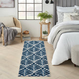 nourison aloha alh35 blue rug