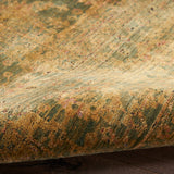 nourison luxurious lrs01 olive rug