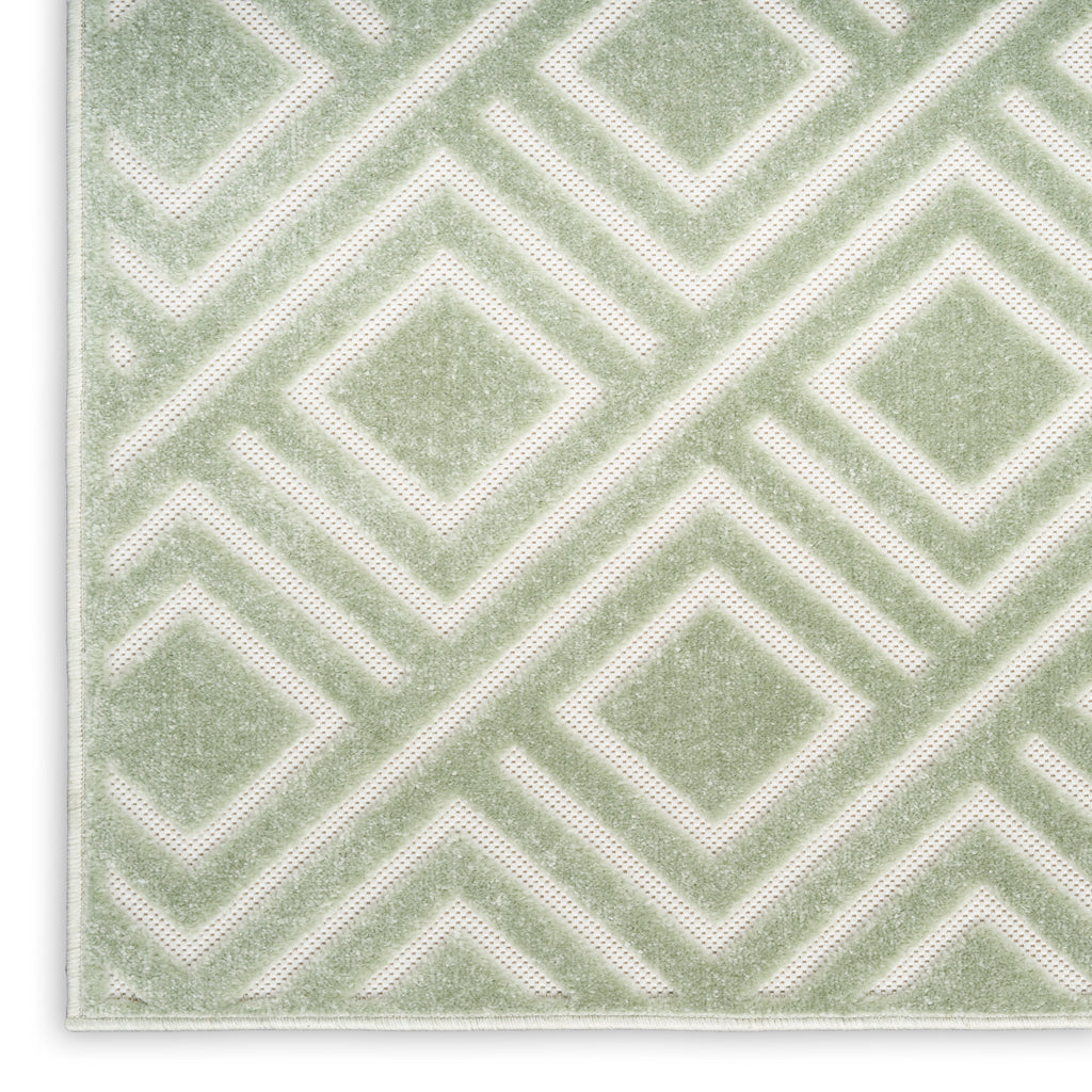nourison care free caf03 green rug