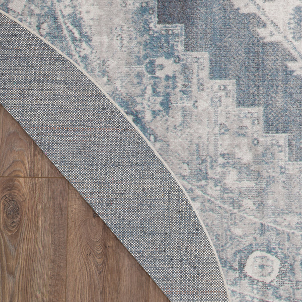 nourison astra machine washable asw11 blue ivory rug