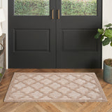 nourison easy care nes01 natural beige rug