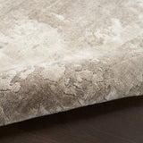 nourison harmony hay06 silver grey rug