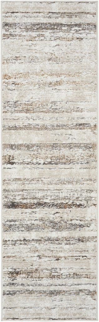 nourison glitz glz10 cream grey rug