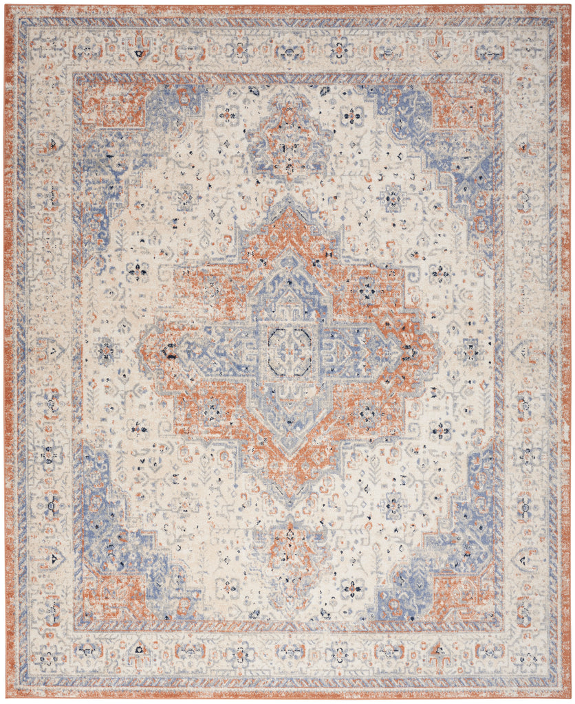nourison nourison essentials persian nre07 beige blue rug