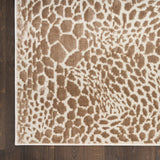 nourison desire dsr08 camel silver rug