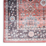 nourison fulton ful12 brick rug