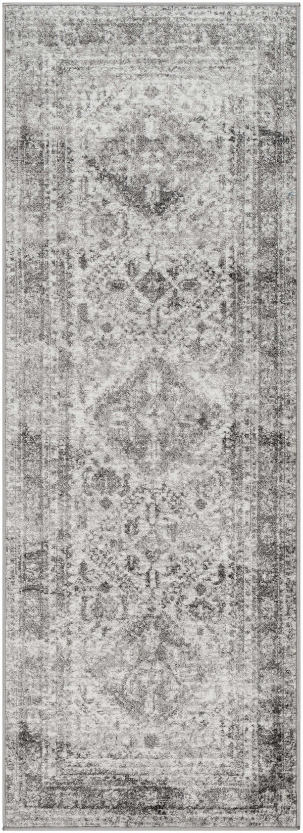 Hauteloom Nelsonville NELS White Machine Made Polypropylene Rug