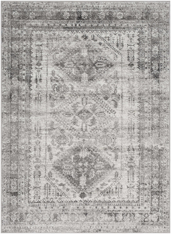 Hauteloom Nelsonville NELS White Machine Made Polypropylene Rug