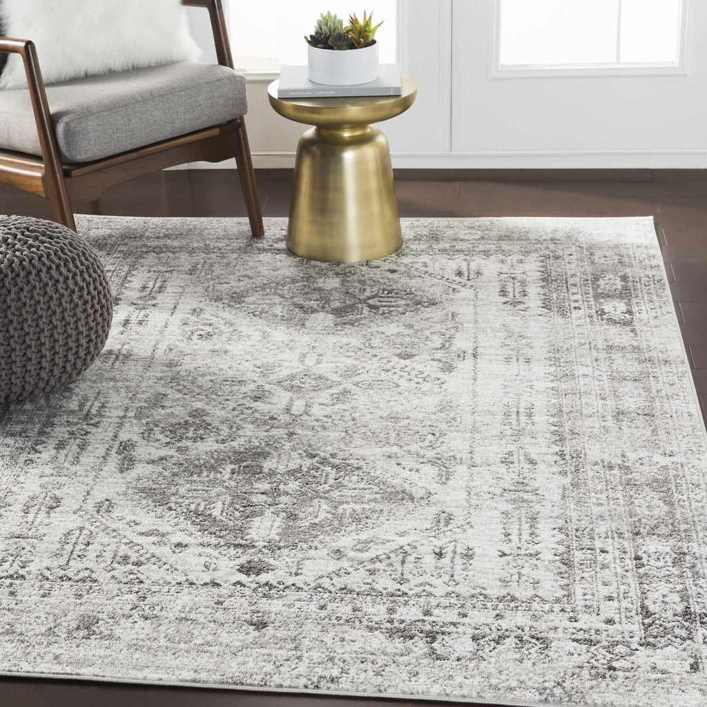 Hauteloom Nelsonville NELS White Machine Made Polypropylene Rug