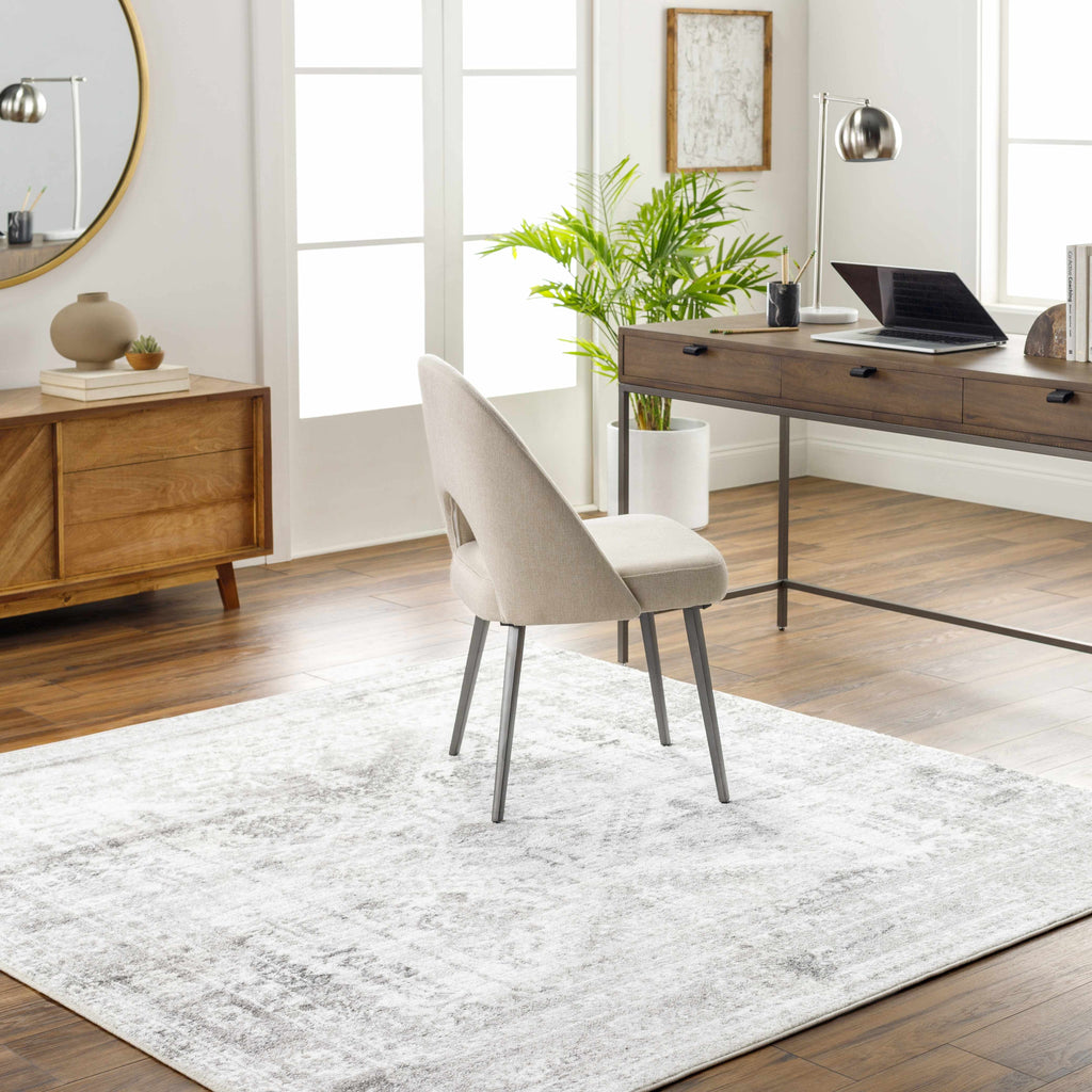 Hauteloom Nelsonville NELS White Machine Made Polypropylene Rug