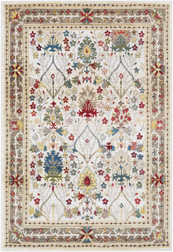Hauteloom Neola NEO White Machine Made Polypropylene Rug