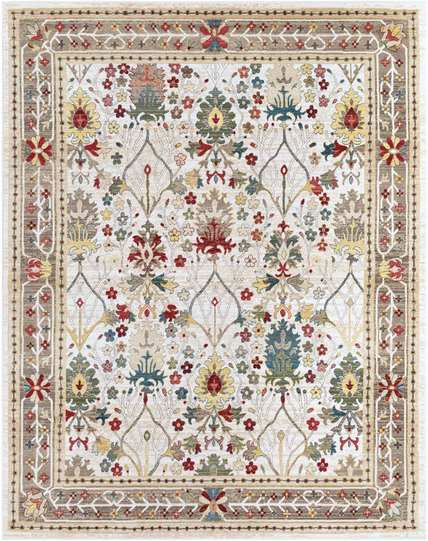 Hauteloom Neola NEO White Machine Made Polypropylene Rug