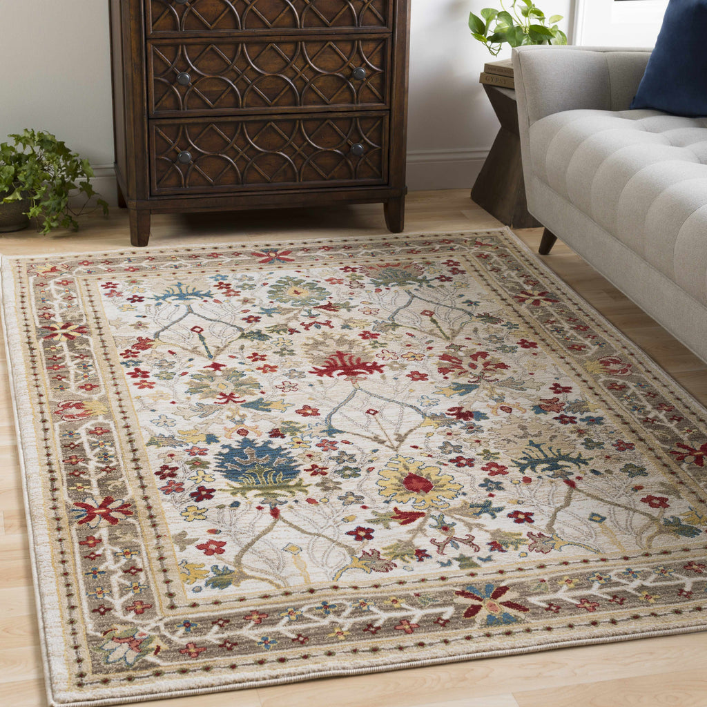 Hauteloom Neola NEO White Machine Made Polypropylene Rug