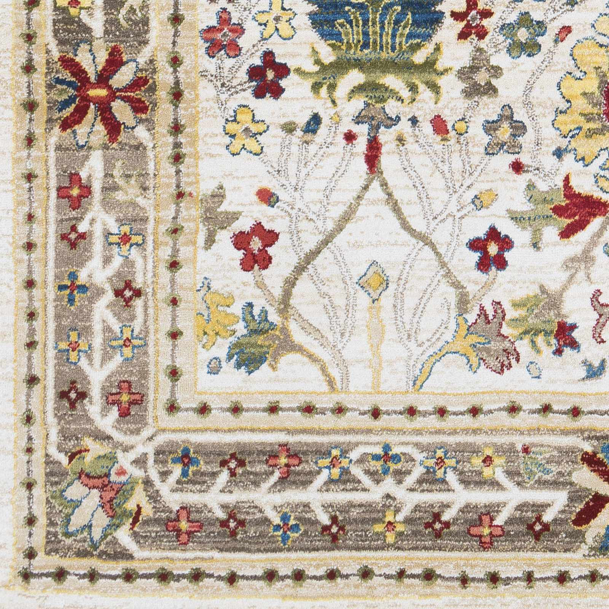 Hauteloom Neola NEO White Machine Made Polypropylene Rug