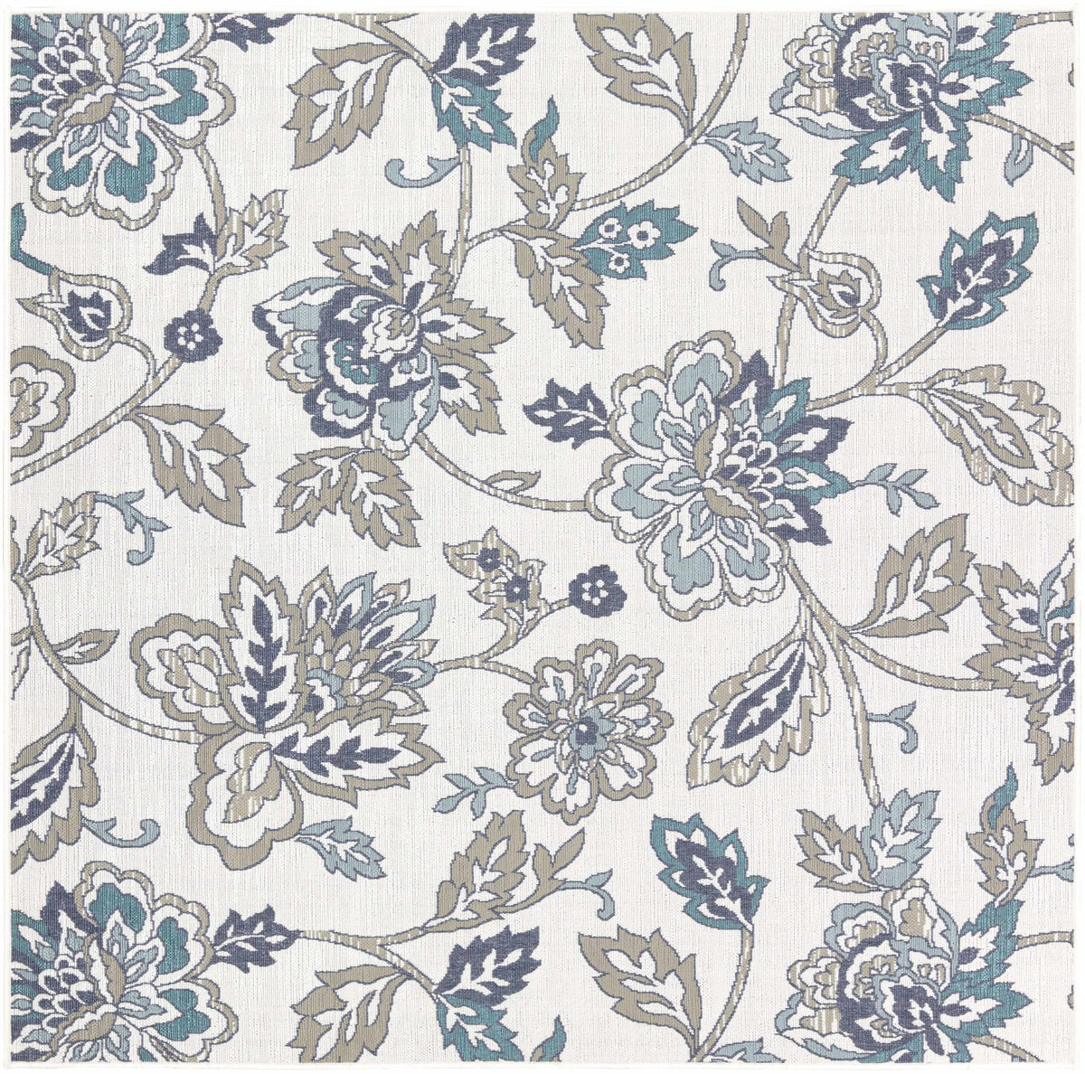 Hauteloom Neon NEON Taupe Machine Made Olefin Rug