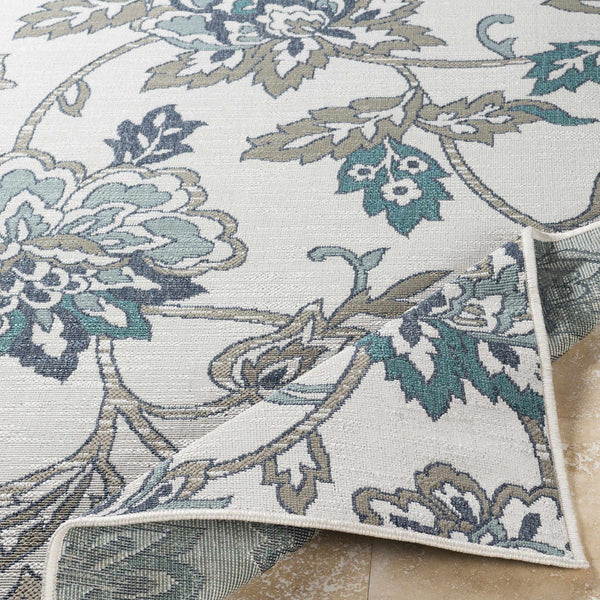 Hauteloom Neon NEON Taupe Machine Made Olefin Rug
