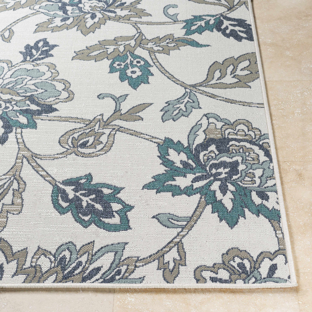 Hauteloom Neon NEON Taupe Machine Made Olefin Rug