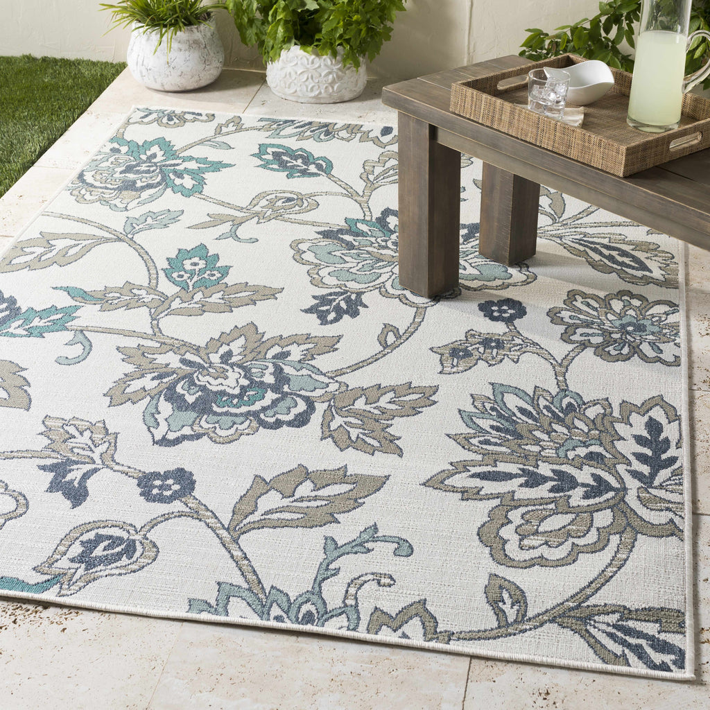 Hauteloom Neon NEON Taupe Machine Made Olefin Rug