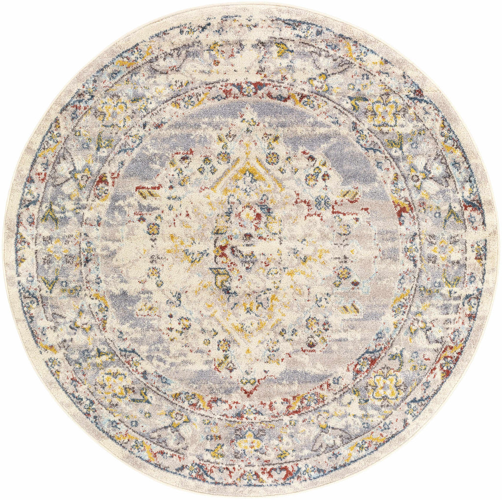 Hauteloom Newkirk NEWK Taupe Machine Made Polypropylene Rug