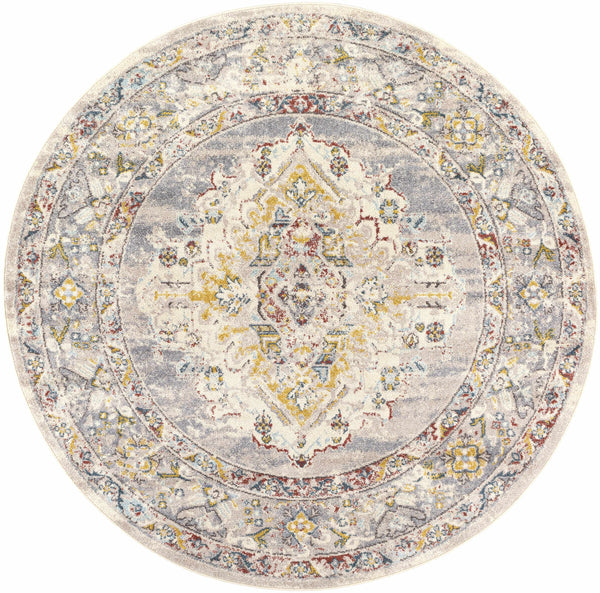 Hauteloom Newkirk NEWK Taupe Machine Made Polypropylene Rug